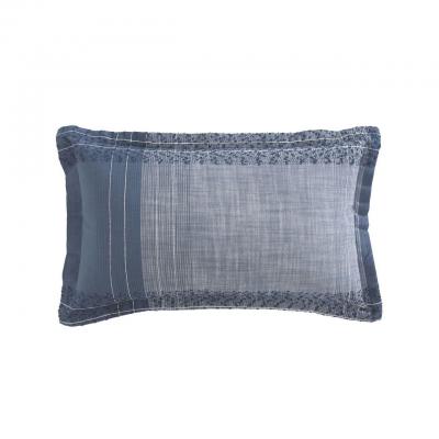 Platinum Heritage Slate Long Filled Cushion | 30x50cm
