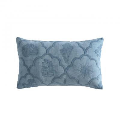 Platinum Venice Aegean Long Filled Cushion | 30x50cm