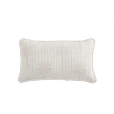 Platinum Tahiti Stone Long Filled Cushion | 30x50cm