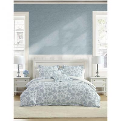 Private Collection Bloom Denim Quilt Cover Set | King Bed