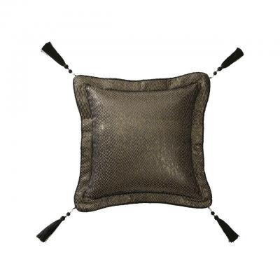 Davinci Sovereign Stripe Bronze Square Filled Cushion | 45x45cm