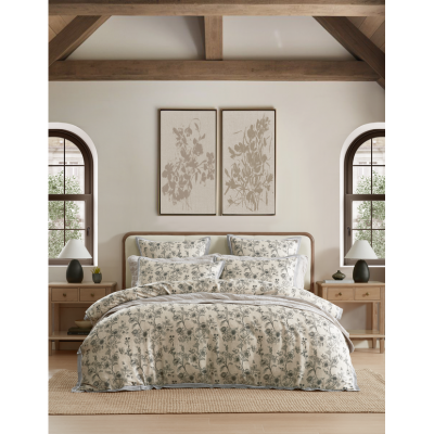 Private Collection Perpetua Natural Quilt Cover Set | King Bed