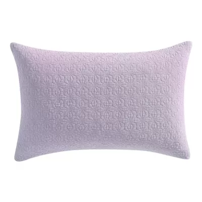 Platinum Kayo Lilac Standard Pillow Sham | Pair
