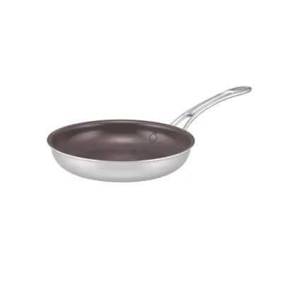 Anolon EverLast Ceramic Stainless Steel Nonstick Induction Open Fry Pan | 21.5cm