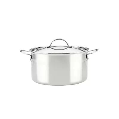 Anolon EverLast Tri-Ply Clad Stainless Steel Induction Covered Stockpot | 26cm/7.6L