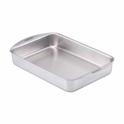 Essteele Clad Ovenware Rectangular Roasting Pan Medium | 33x23x5.5cm