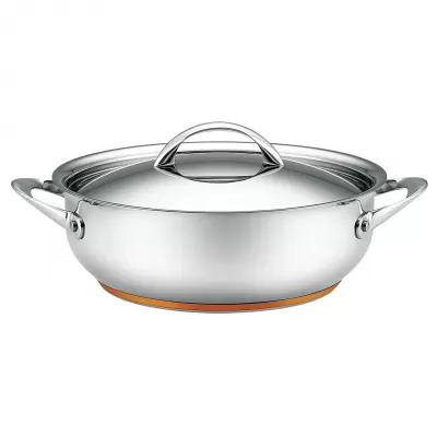 Essteele Per Vita Covered Sauteuse Pan | 28cm/5.2L