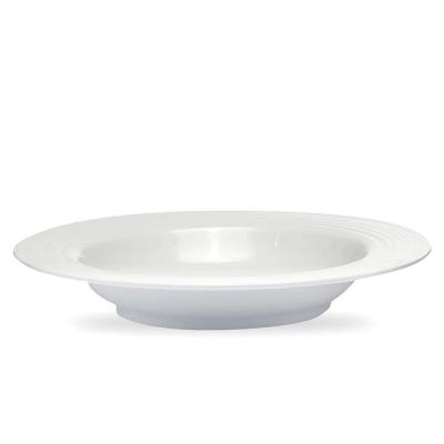 Noritake Arctic White Pasta Plate | 28cm