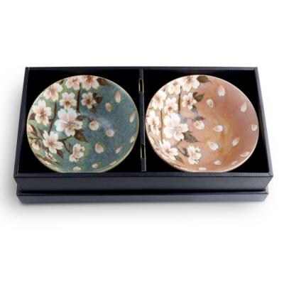 Omotenashi Claude Monet Sakura Bowl 15cm with Chopsticks | Set of 4