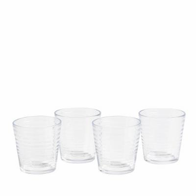 Royal Doulton Gordon Ramsay Maze Glass Tumbler Clear 340ml | 4 Piece