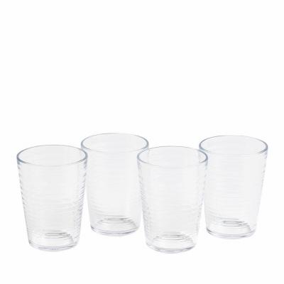 Royal Doulton Gordon Ramsay Maze Glass Highball Clear 470ml | 4 Piece