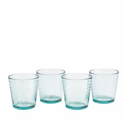 Royal Doulton Gordon Ramsay Maze Glass Tumbler Blue 340ml | 4 Piece