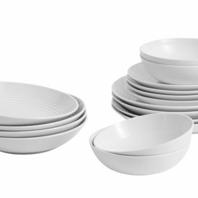 Royal Doulton Gordon Ramsay Maze White Dinnerware Set | 16 Piece