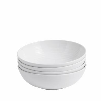 Royal Doulton Gordon Ramsay Maze White Cereal Bowl 18cm | 4 Piece