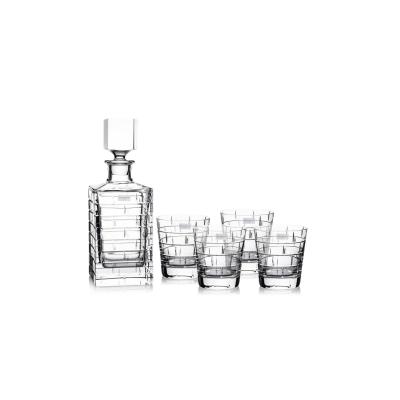 Royal Doulton Metro Decanter Set | Decanter & 4 Tumblers