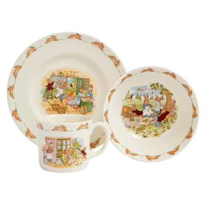 Royal Doulton Bunnykins Child Set | 3 Piece