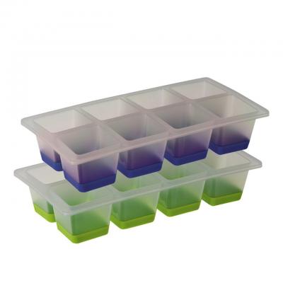 Avanti 8 Cup Pop Ice Cube Tray Blue/Green | Set of 2