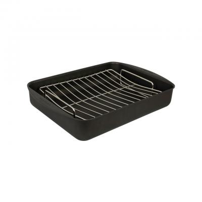 Scanpan Classic Nonstick Roasting Pan with Rack Small | 34x22cm/3.25L