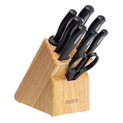 Scanpan Microsharp Cutlery Block Set | 9 Piece