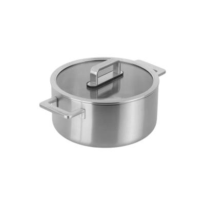 Scanpan Elektra Premium 5-Ply Stainless Steel Dutch Oven | 24cm/4.8L