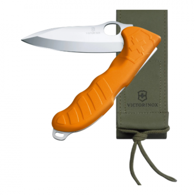Victorinox Swiss Army Knife Hunter Pro Orange with Nylon Belt Pouch | 2 Functions