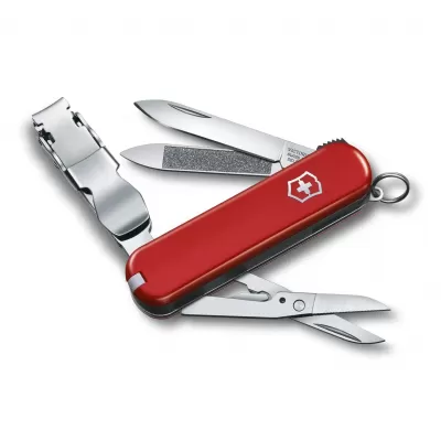 Victorinox Swiss Army Knife Nail Clip 580 Red | 8 Functions
