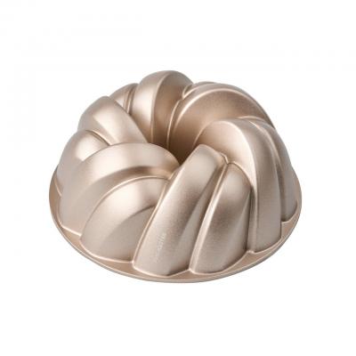 Bakemaster Braided Bundt Pan Champagne | 24x9.8cm