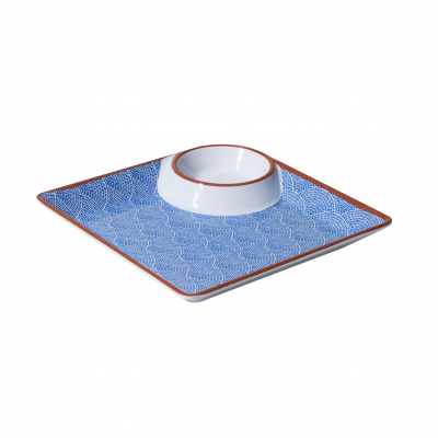 Avanti Individual Square Serving Plate Fan | 20x20cm