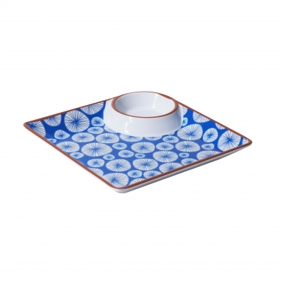 Avanti Individual Square Serving Plate Lotus | 20x20cm