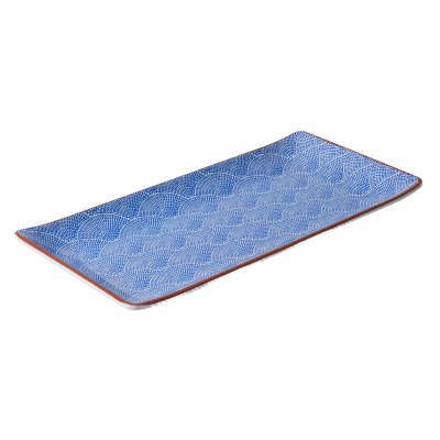 Avanti Rectangular Sharing Plate Fan | 30x18x3cm