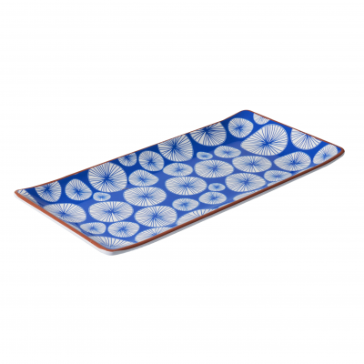 Avanti Rectangular Sharing Plate Lotus | 30x18x3cm