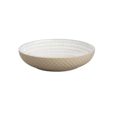 Wilkie Brothers Pasta Bowl 21x5cm | Monochrome Lines