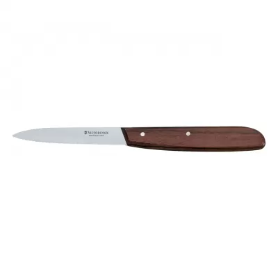 Victorinox Paring Knife Wavy Edge Blade 10cm | Wood