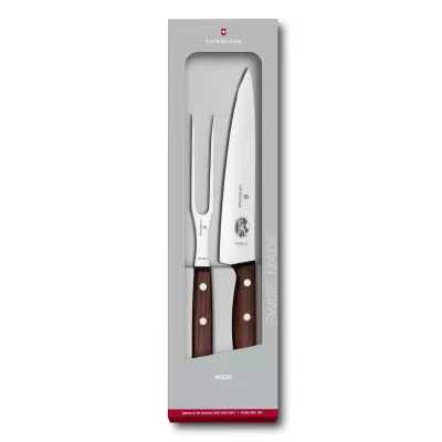 Victorinox Carving Set Wood | 2 Piece