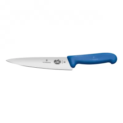 Victorinox Cooks/Carving Knife Fibrox 19cm | Blue