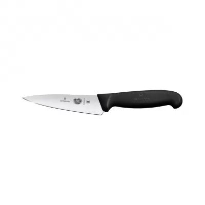 Victorinox Cooks/Carving Knife Fibrox 12cm | Black