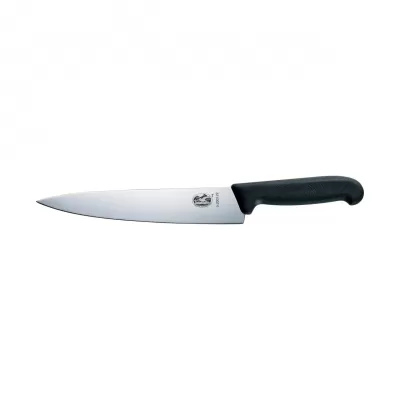 Victorinox Cooks/Carving Knife Fibrox 22cm | Black