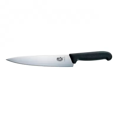 Victorinox Cooks/Carving Knife Fibrox 25cm | Black