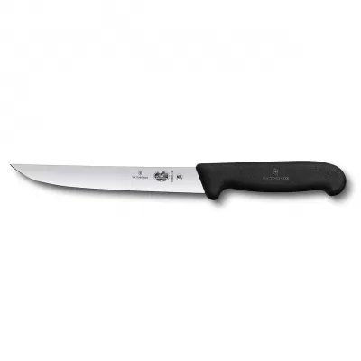 Victorinox Carving Knife Narrow Blade Fibrox 15cm | Black