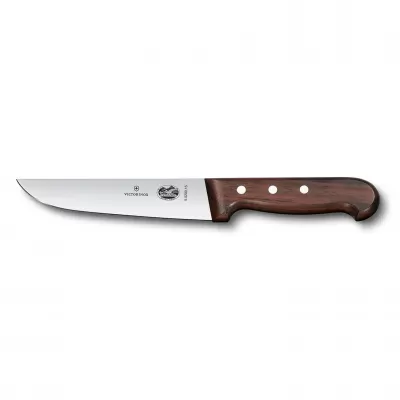 Victorinox Butcher Knife Straight Back Blade 28cm | Wood