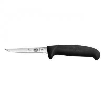 Victorinox Poultry Knife Straight Edge Blade Fibrox 9cm | Black