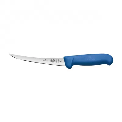 Victorinox Boning Knife Curved Flexible Narrow Blade Fibrox 12cm | Blue