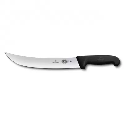 Victorinox Cimeter Knife Curved Wide Blade Fibrox 36cm | Black