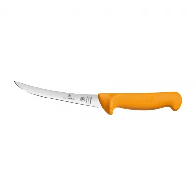 Victorinox Swibo Boning Knife Curved Flexible Blade 13cm | Yellow