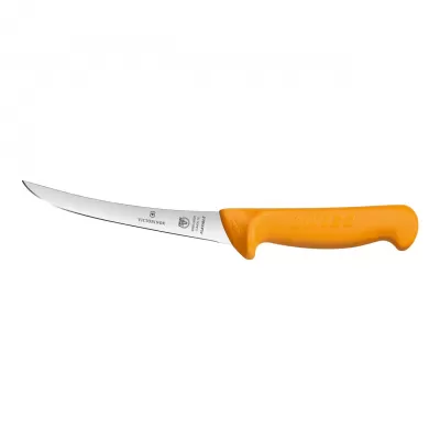 Victorinox Swibo Boning Knife Curved Flexible Blade 16cm | Yellow