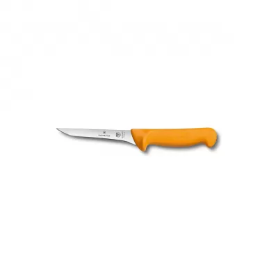 Victorinox Swibo Boning Knife Curved Narrow Blade 10cm | Yellow