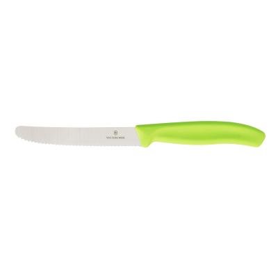 Victorinox Spring and Match Classic Steak/Tomato Knife 11cm | Lime Green