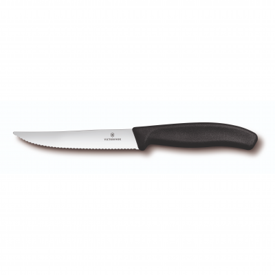 Victorinox Swiss Classic Gourmet Steak Knife 12cm | Black