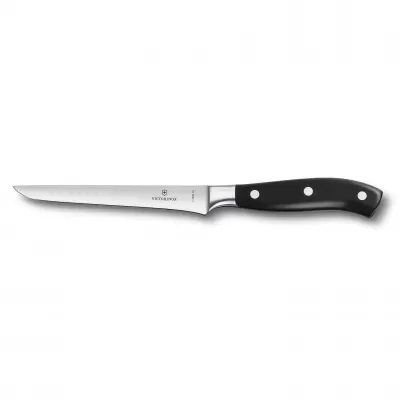 Victorinox Grand Maître Forged Boning Knife 15cm | Black