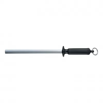 Victorinox Oval Diamond Coated Sharpening Steel Black | 26cm